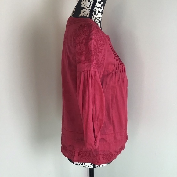 Marc Jacobs Embroidered Pull On Cotton Top - Picture 4 of 8